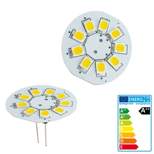 Ampoule 9 LED G4 12V 120 lm 1,5W  23mm