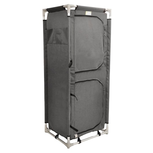 Armoire de rangement pour camping avec housse de transport