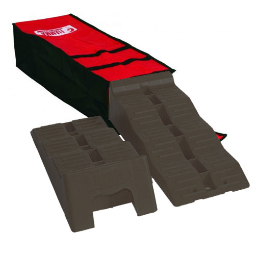 Cales Level Up 5 Tonnes avec sac de rangement Campingcar Caravane