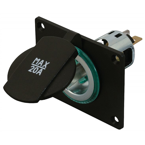 avis sur Socle encastrable allume cigare 12V 20 A 