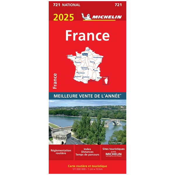 avis sur Carte de France Michelin 2025
