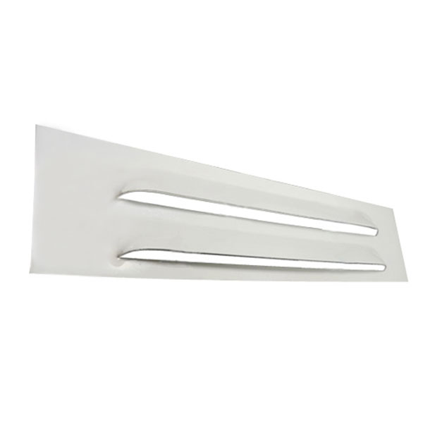 Grille d'aration en aluminium 200 x 50 mm
