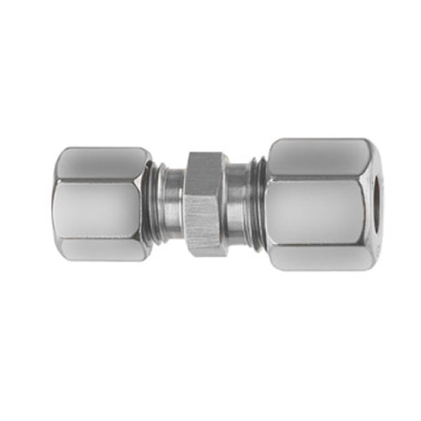 Raccord gaz droit BICONE 8mm et 10mm