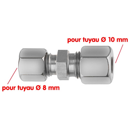 Raccord De Tuyau En Laiton, 6mm 8mm 10mm, Queue De Ardillon 1/8