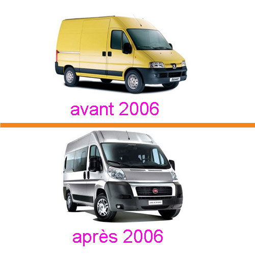 STORES LATÉRAUX REMIFRONT DUCATO DE 1994 À 2006