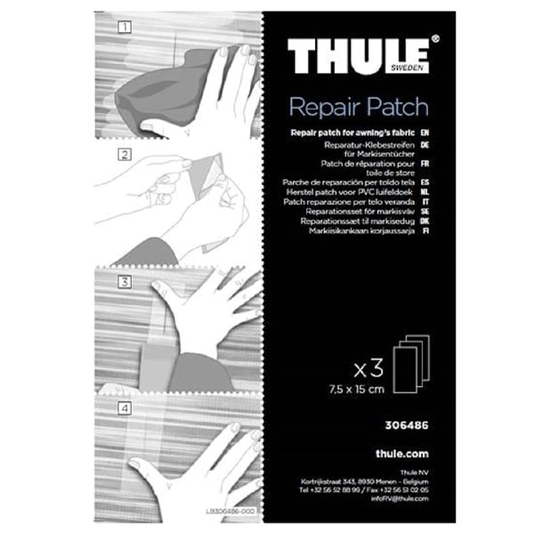 Kit rparation Thule pour toile de store