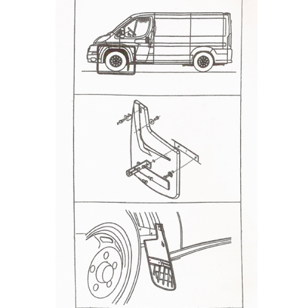 Bavettes avant Ducato de 2007  2025