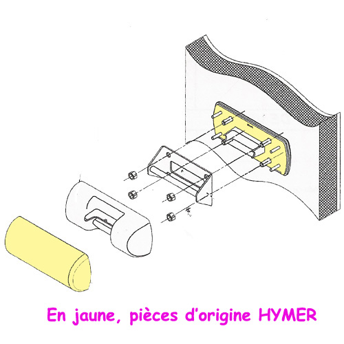 Adaptateurs porte vlos Hymer de 2003  2025