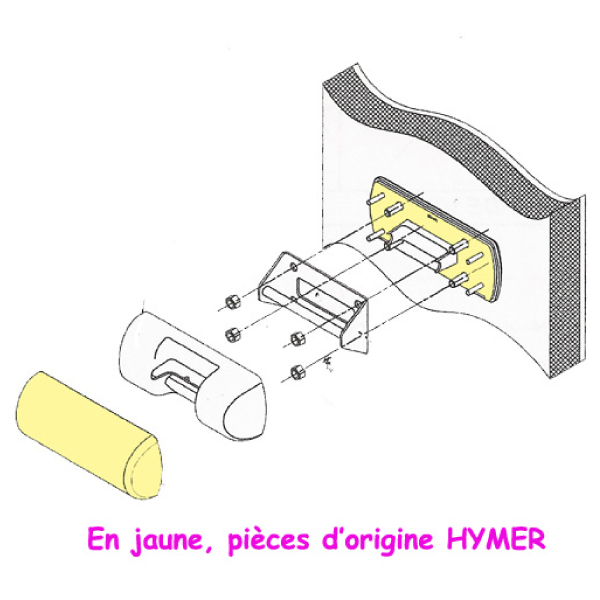 Adaptateurs porte vlos Hymer de 2003  2025