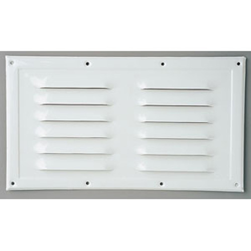 Grille aluminium blanche 130 x 230 mm