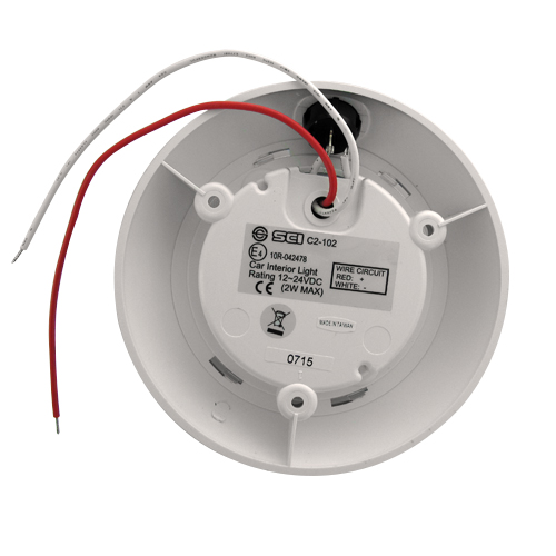Plafonnier 20 LED 12V 1.4W 140mm avec interrupteur