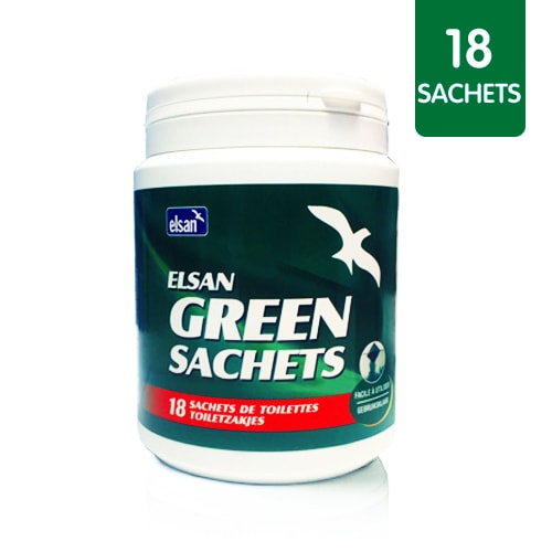 Elsan vert 18 sachets