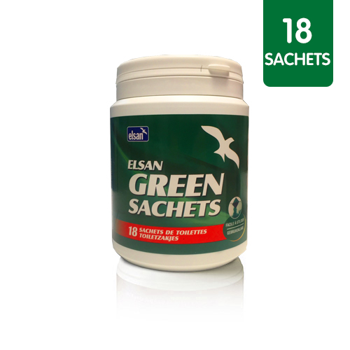 Elsan vert 18 sachets
