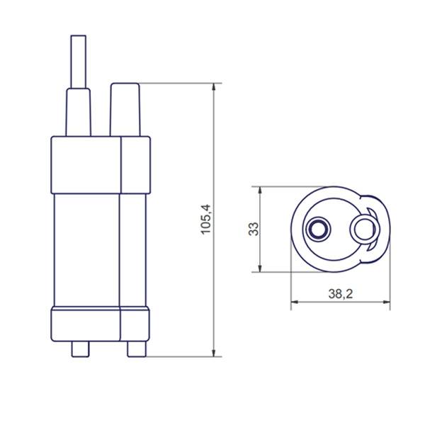 Pompe  eau immerge Comet 12V 10L/min