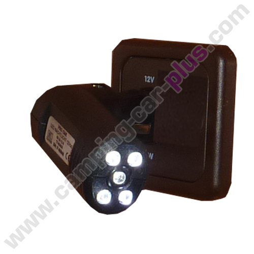 Eclairage 5 leds allume cigare
