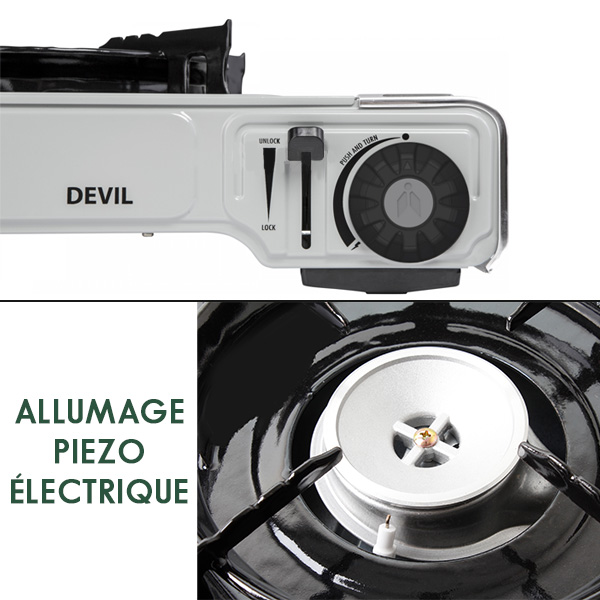 Rchaud  cartouche gaz Devil BRUNNER