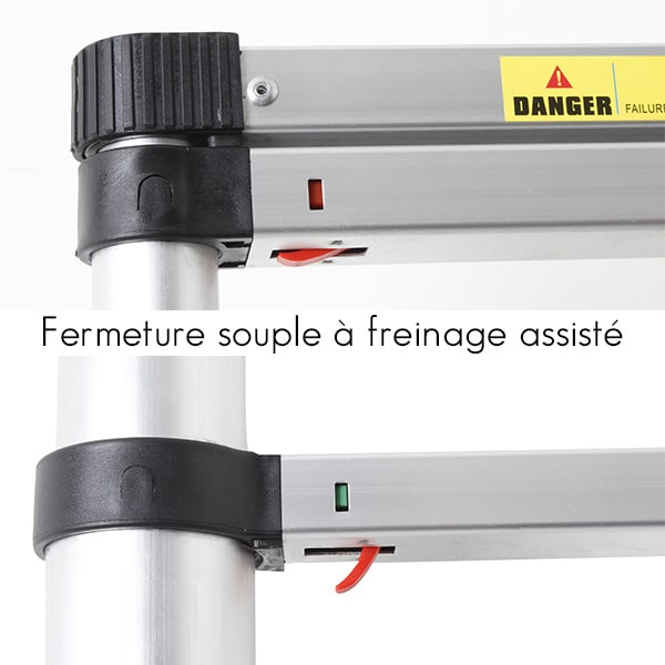 Echelle Alu tlescopique 2m90 LADDY AIR BRUNNER