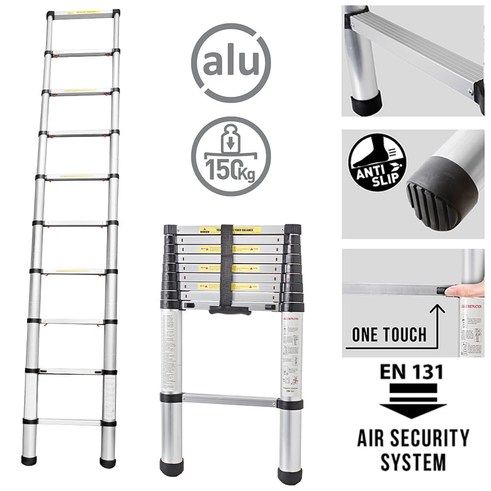 Echelle Alu t�lescopique 2m93 LADDY AIR BRUNNER