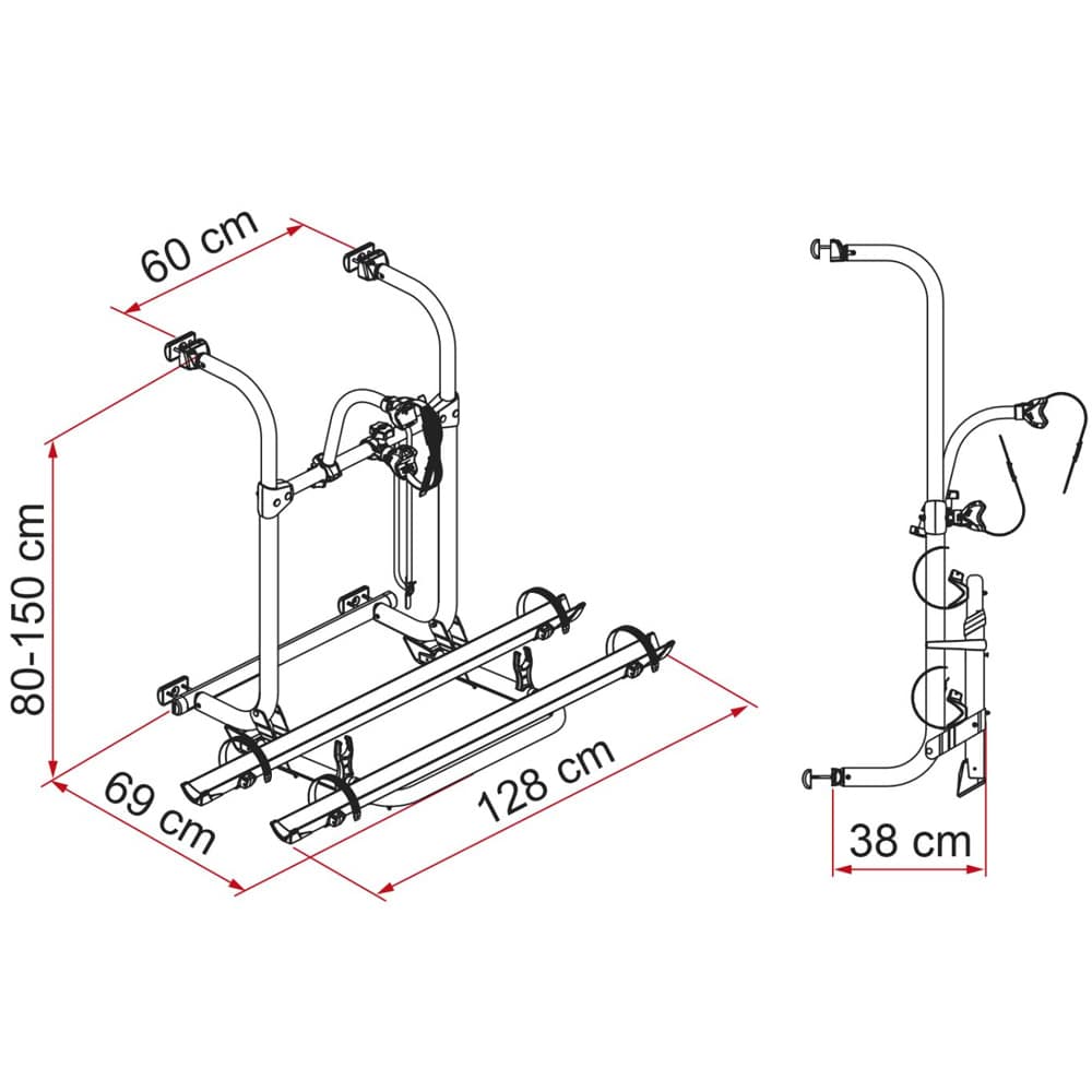 Porte-vlos FIAMMA Carry-Bike PRO