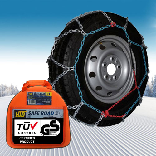 Chaînes neige sépciales CAMPING CAR 215/75R16 pour Fiat Ducato, Citro