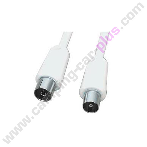 avis sur Cordon TV COAXIAL mle femelle longueur 2 m