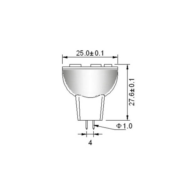 Ampoule 6 Led G4/MR8  1.3 W