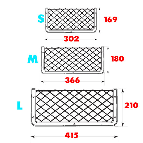 Filet Rangement Voiture 90cmx65cm, Multifonctionnel Filet Voiture Rangement  , Filet de Rangement Camping Car, Organiseur Voiture, Camping Accessoires  pour SUV, Jeep, Van