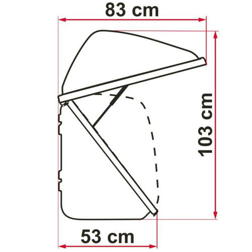 Coffre Fiamma Ultra Box 320 litres