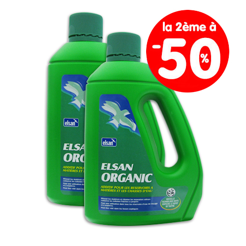 avis sur Elsan Organic 2L biodgradable lot de 2