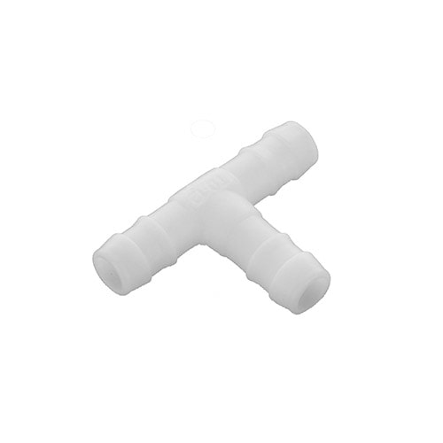 Raccord T plastique, diamtre 12, les 2