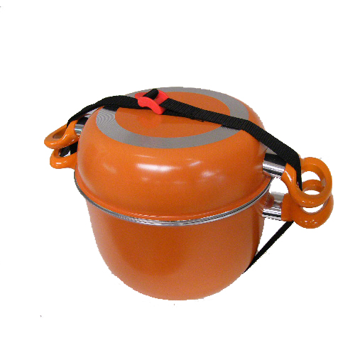 Popote Mandarina Aluminium 7+1 pices 