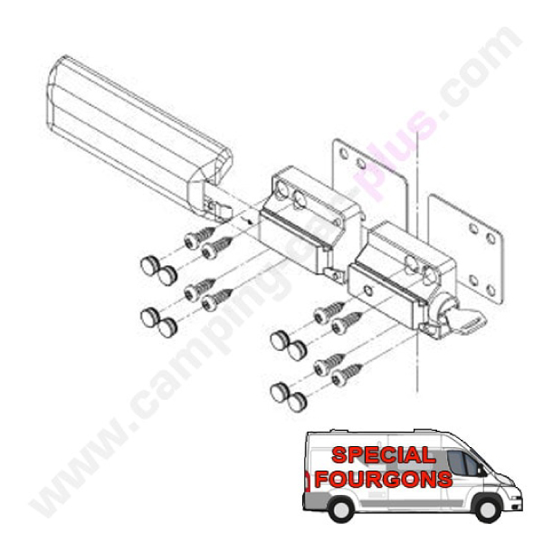 Serrure  cls Van Lock Thule