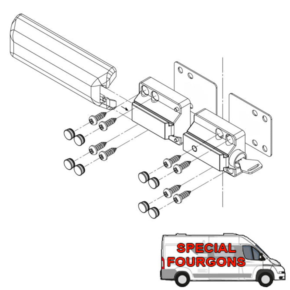 Serrure Van Lock THULE