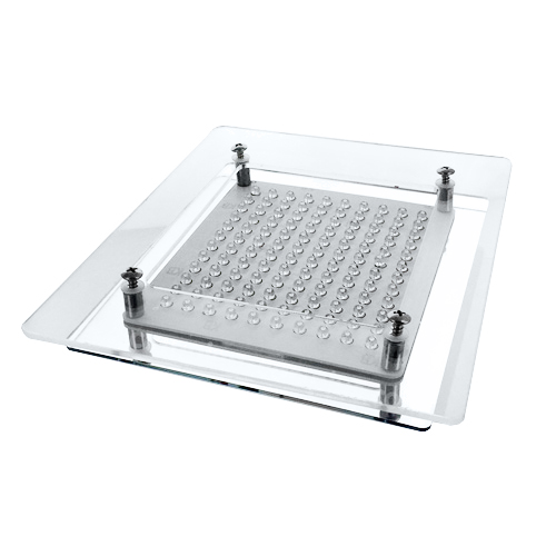 Plafonnier 120 LED 12V 5W 21x17cm