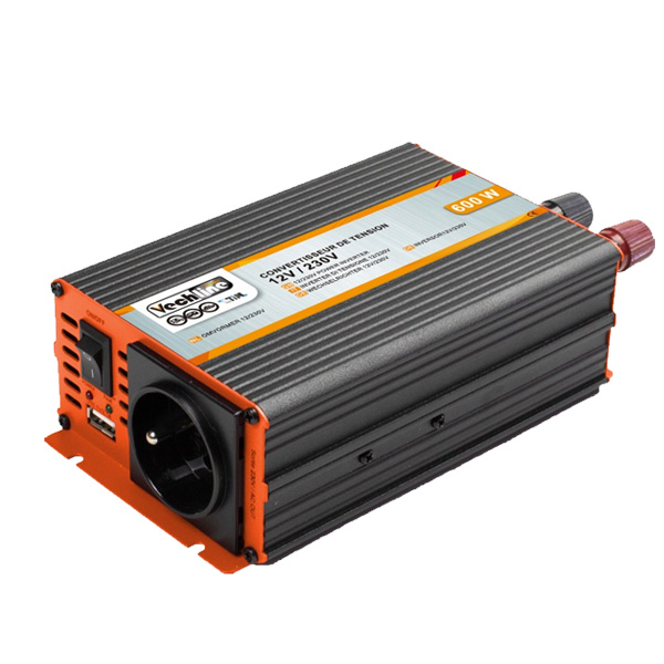 Convertisseur de tension 600W 12V-230V Uniteck