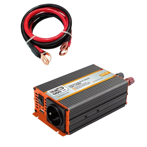 Convertisseur 12V 600W Quasi Sinus Vechline