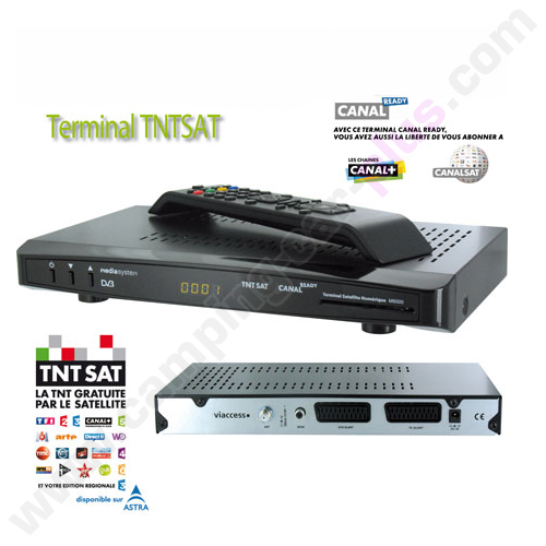 Antenne satellite XSat 650 avec dmodulateur TNT