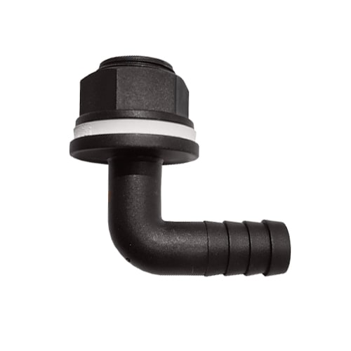 Raccord coude diamtre 13 mm filetage 1/2