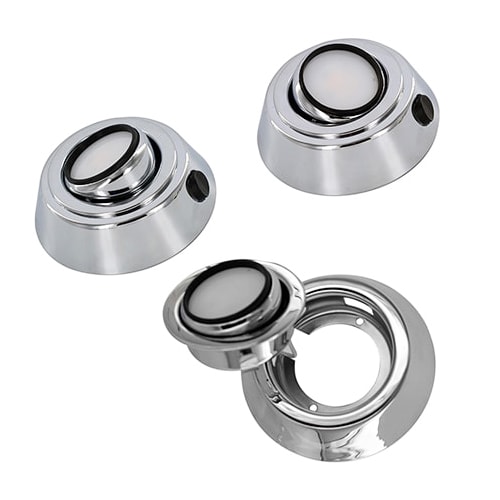 Spot 6 LED 12V 1.8W 100mm en saillie orientable