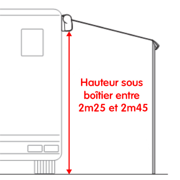 Auvent REIMO pour store extrieur de 3M50 toutes marques 