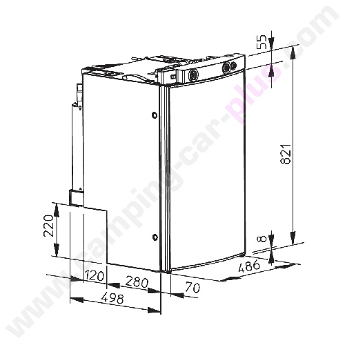 DOMETIC RMS 8400 80L