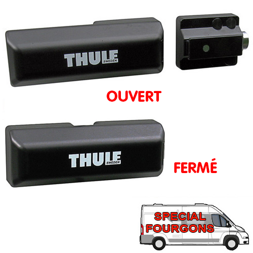 Thule - Serrure de porte haute sécurité pour camping-car / caravane /  camionnette - Noir - 301408 - Thule - Caratech Caravan Parts