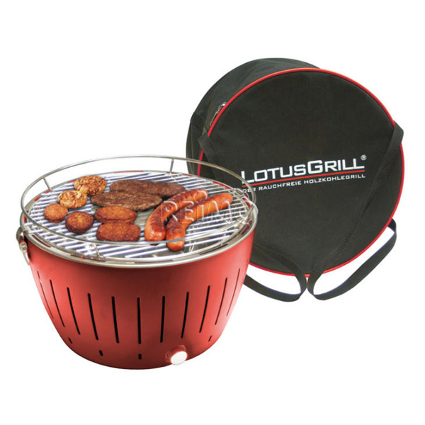Barbecue Lotus rouge  charbon de bois