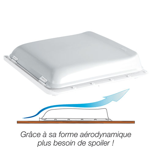 Couvercle pour lanterneau Vent 40 White FIAMMA 