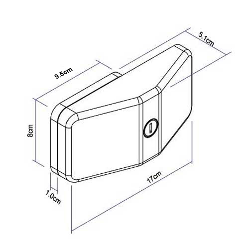 Serrure Door Lock Thule - lot de 3