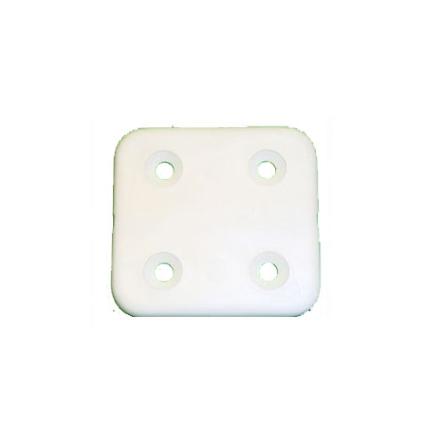 Charnieres plates blanches (les 5)
