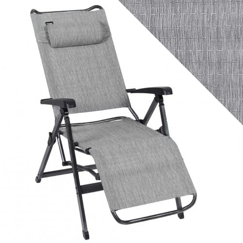 Fauteuil Relax alu Titane TRIGANO