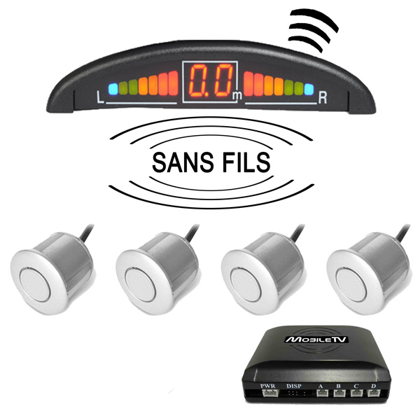 Radar de recul MobilTV RR500S Blanc