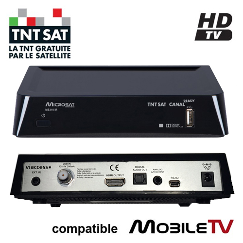 Antenne sat auto Capture Offset 65 + dmo TNT HD