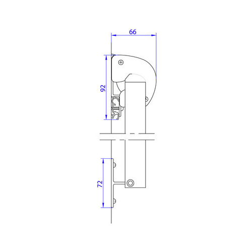 Store EXTERIEUR de fenetre 1m85